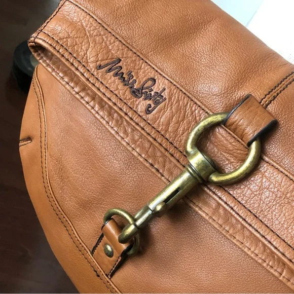 Large Convertible Miss Sixty Leather Crossbody